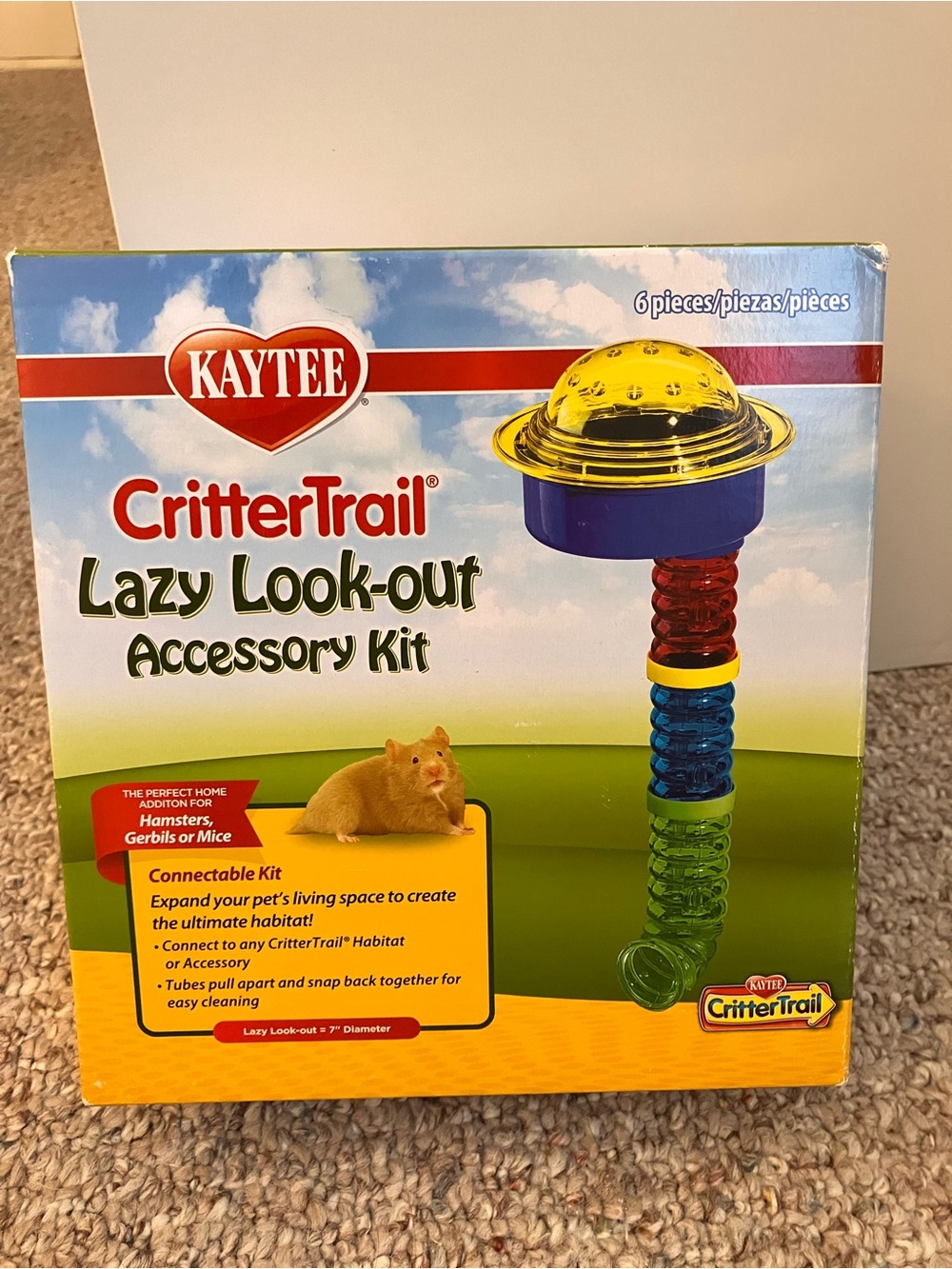 New Kaytee CritterTrail Lazy Look-out Accessory Kit